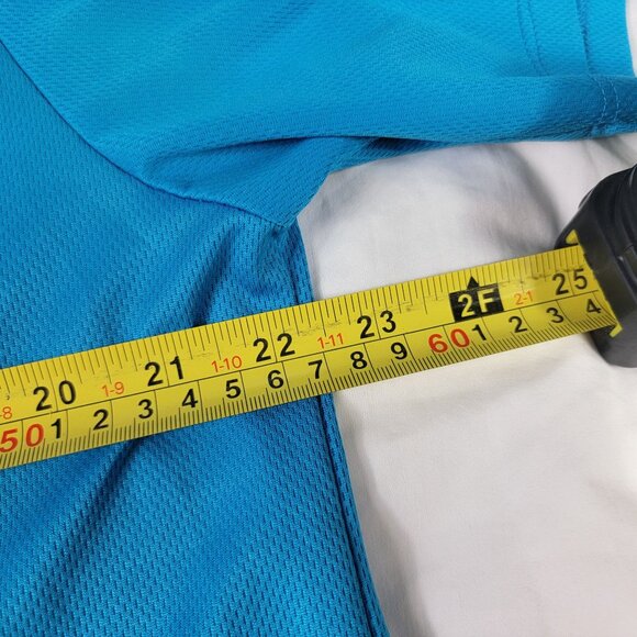 K Swiss Honda LA Marathon LA Road Runners Mens XL Blue Dri-Fit Shirt Athletic - Picture 7 of 9